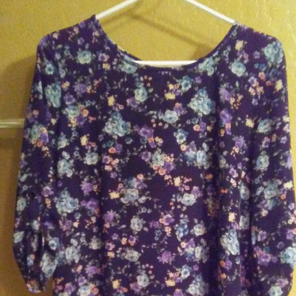 Floral Pink Republic Blouse